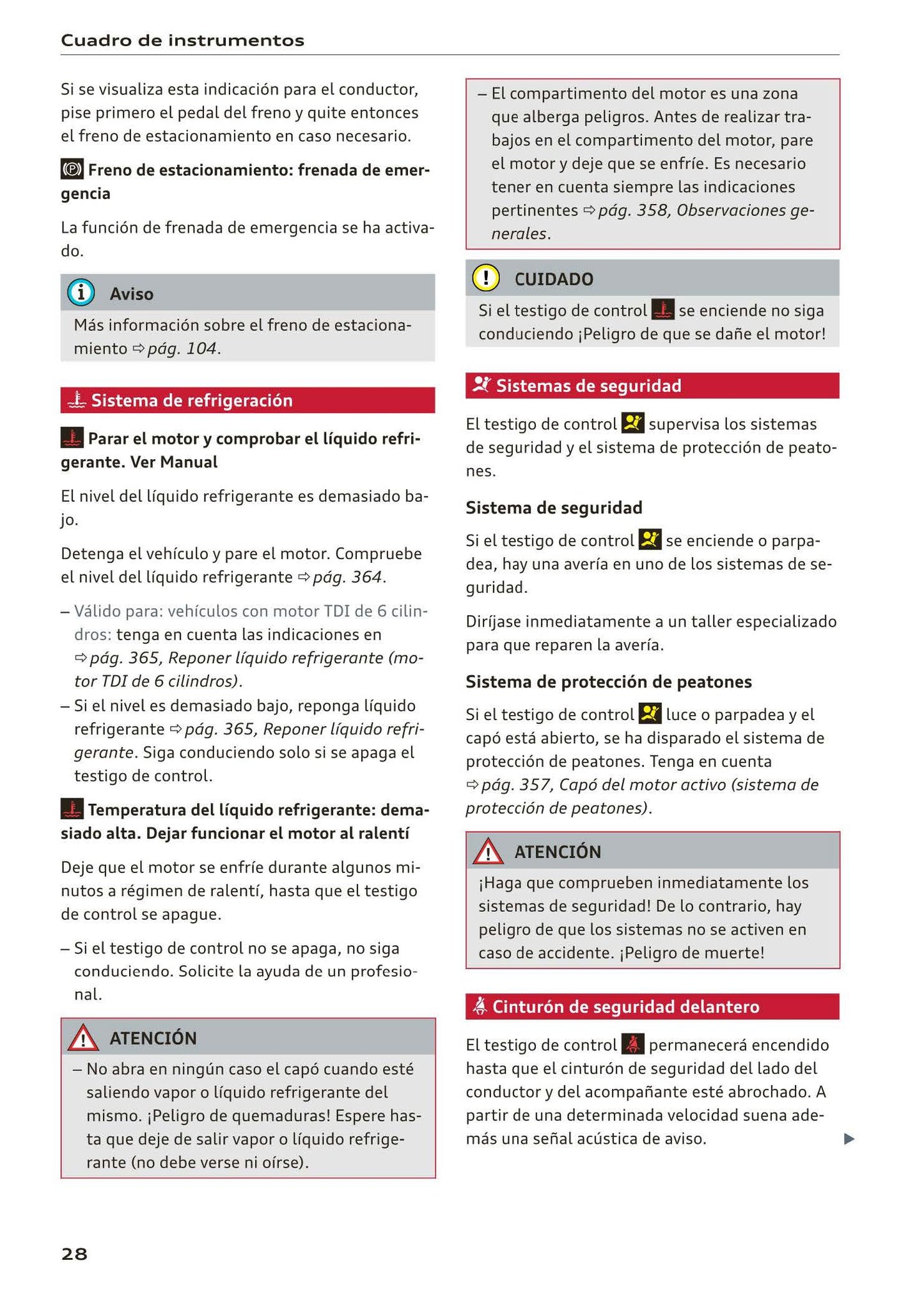 2017-2020 Audi A5 Manuel du propriétaire | Espagnol