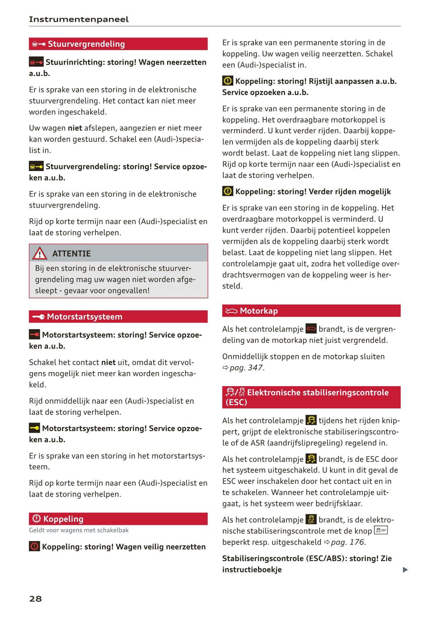 2017-2020 Audi A5 Manuel du propriétaire | Néerlandais