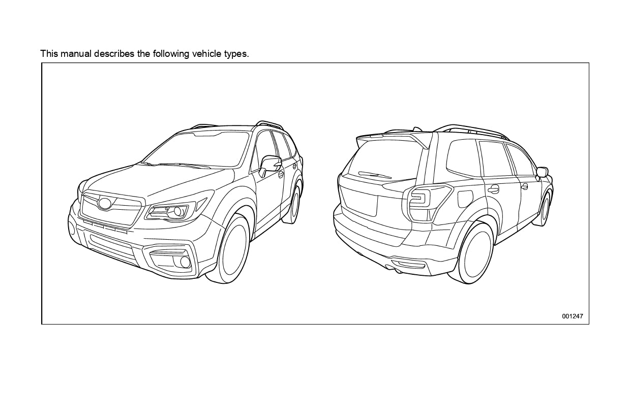 2018 Subaru Forester Gebruikershandleiding | Engels