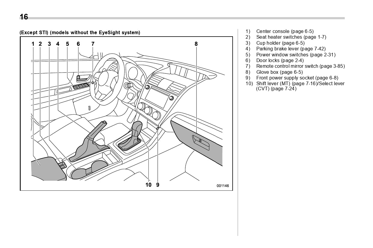 2019 Subaru WRX Owner's Manual | English