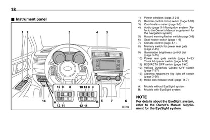 2017 Subaru Legacy/Outback Owner's Manual | English